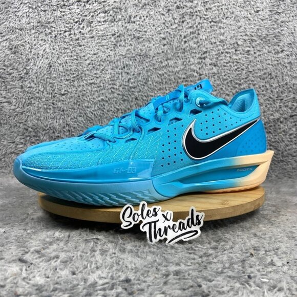 Nike Air Zoom GT Cut 3 Men Size 13 Basketball Blue Fury DV2913-404 - Picture 4 of 7